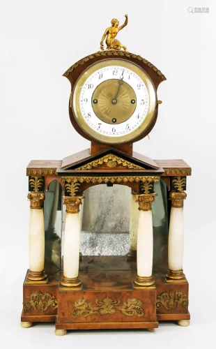 Viennese column clock, 1st half of