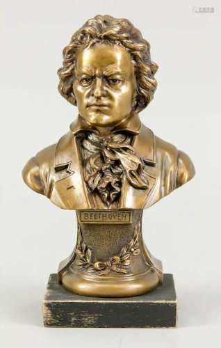Bust of Beethoven end of the 19th c
