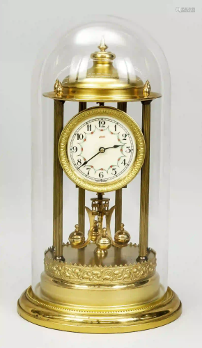 Year clock, rotating pendulum clock