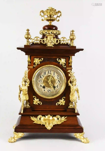 Lenzkirch table clock, c. 1876-77,