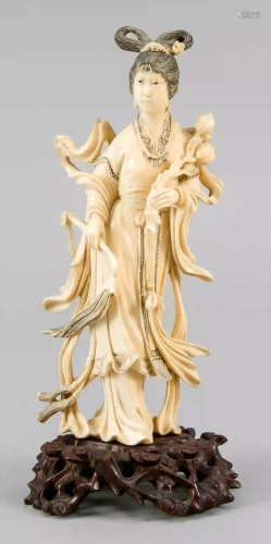 Ivory carving, China, 2nd half of 1