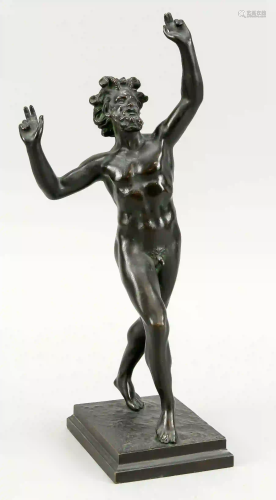 Satyr after antique model, bronze 1