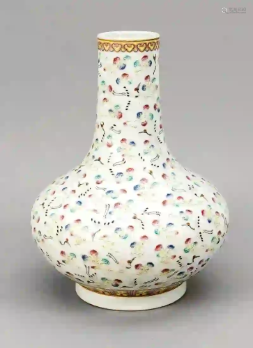 Famille rose vase, China, Republic