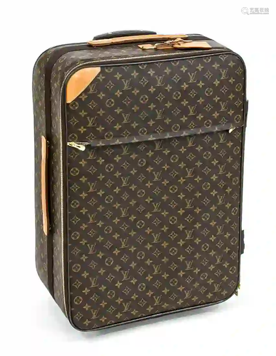 Large Louis Vuitton rolling suitcas