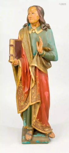 Figure of a saint of the 19th centu