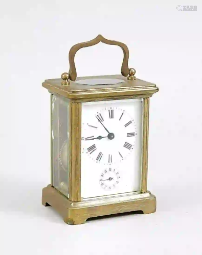 Travel clock 1st half 20th century,