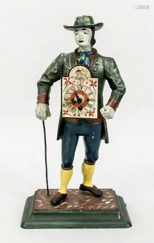 Clock carrier, Black Forest 20th c.