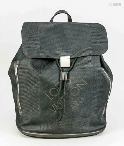 Louis Vuitton backpack, black with