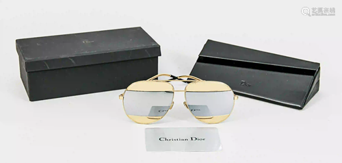 Sunglasses by Dior, mirrored, with