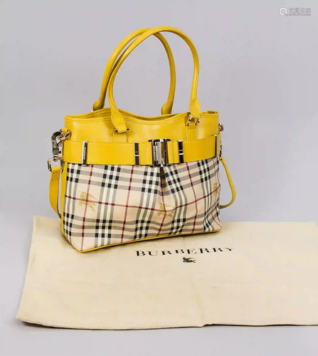 Large Burberry handbag, 20th/21st c