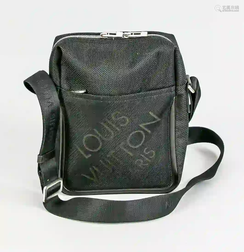 Louis Vuitton side bag, black with