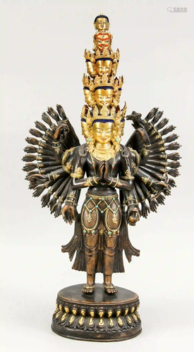 Avalokiteshvara, Tibet, late 19th c