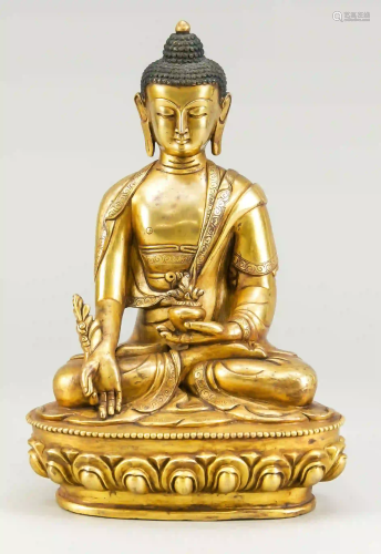 Buddha Shakyamuni, Tibet, 19th c.,