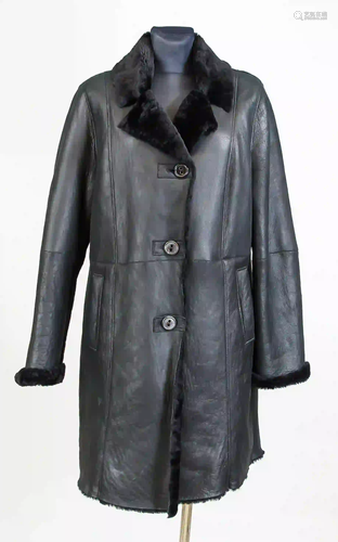 Suede half coat from Christ, size 4