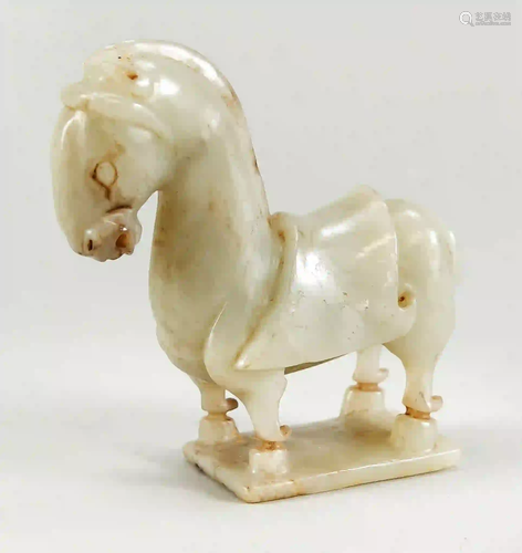 Jade horse, China, 19th century or