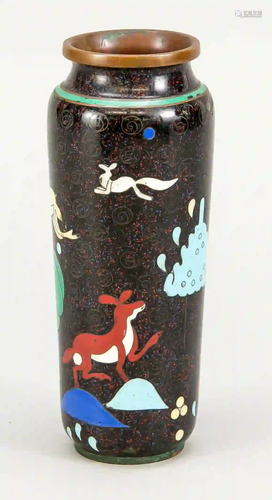 CloisonnÃ© vase, Japan, late 19th c.