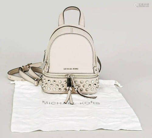 Michael Kors, mini backpack, gray l