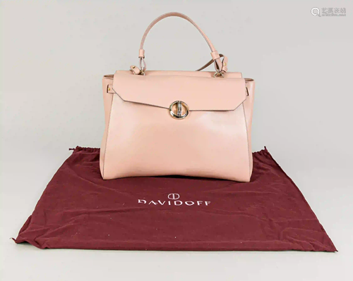 Davidoff handbag, RosÃ¨. One side wi