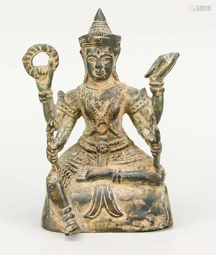 Bronze figure, Southeast Asia, 19th