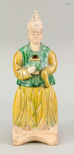 Ceramic figure, China, Ming period.