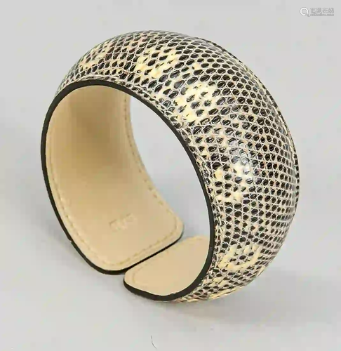 HermÃ¨s bangle in snakeskin look, mi