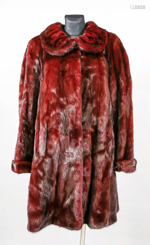 Ladies mink coat (shorn), 2nd half