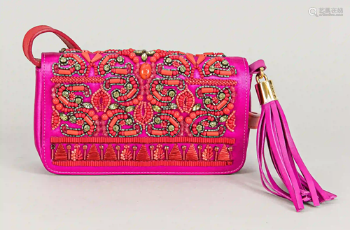 Small evening bag by Pucci, pink si