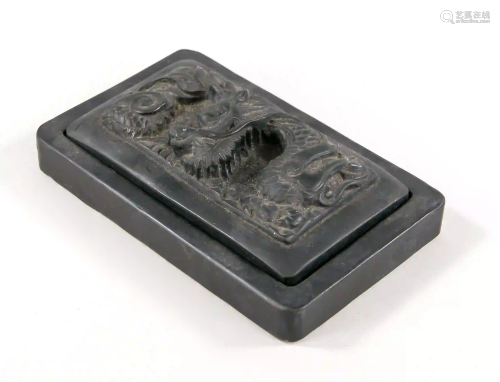 Ink stone, China, 20th century, bla