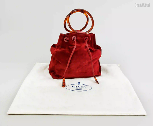 Suede handbag by Chanel, 20th/21st