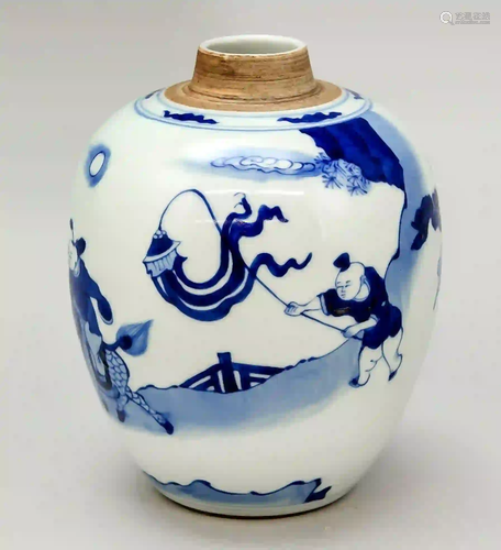 Tea caddy in Kangxi style, China, p