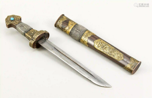 Short sword, Tibet, mid-20th centur