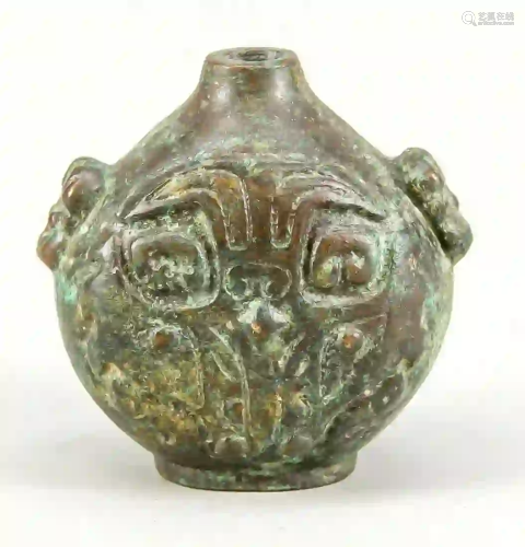Small vial, China, Ming period, bro