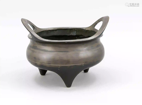 Large incense burner/koro, China, p