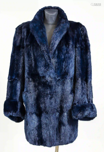 Ladies musk jacket, dark blue (slig