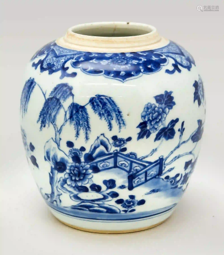 Ginger pot, China, 19th century, ci