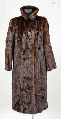 Ladies fur coat, dark brown, 2nd h.