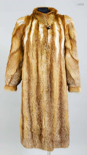 Ladies red fox coat, without name o