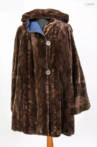 Ladies mink coat sheared (reversibl