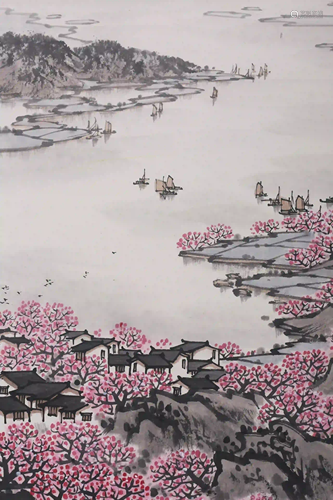 A Chinese Painting, Song Wenzhi Mark