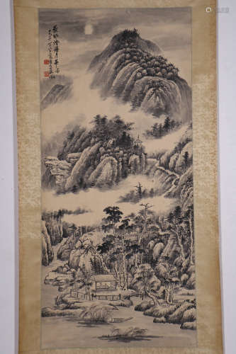 chinese painting by wu hui