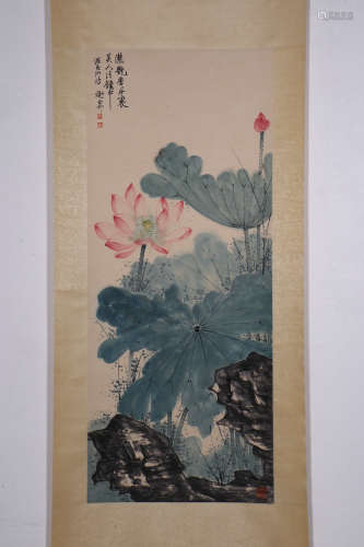 chinese painting by xie zhiliu