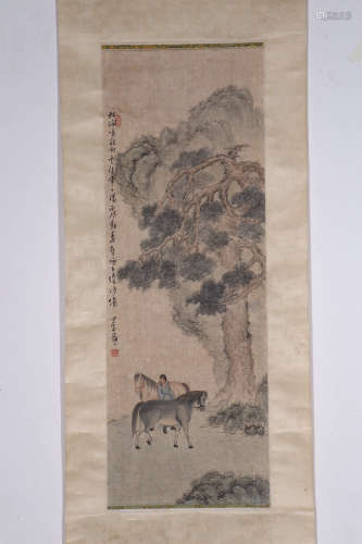 chinese painting by pu ru