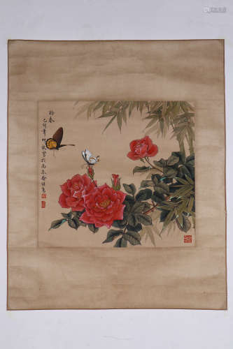 chinese painting by yu ji