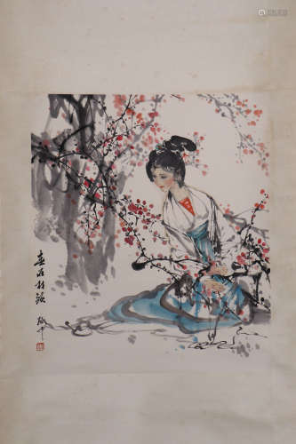 chinese painting by wu qizhong