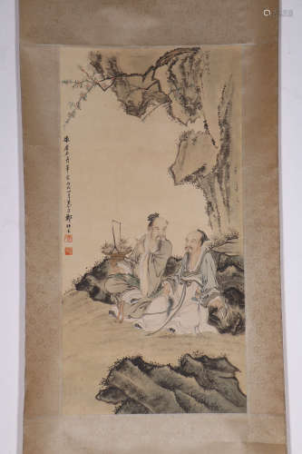 chinese painting by zheng shixuan