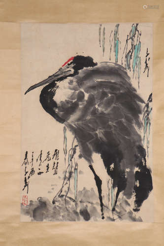 chinese painting by wang ziwu