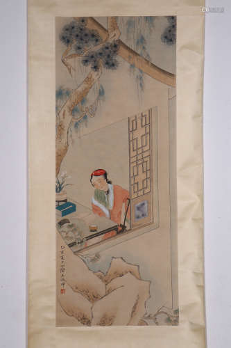 chinese painting by wang shuhui