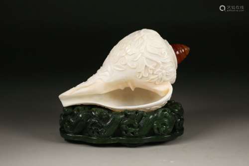 chinese conch ornament