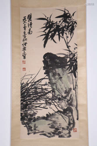 chinese painting of bamboo