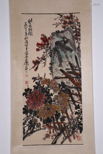 chinese painting by wu fuzhi